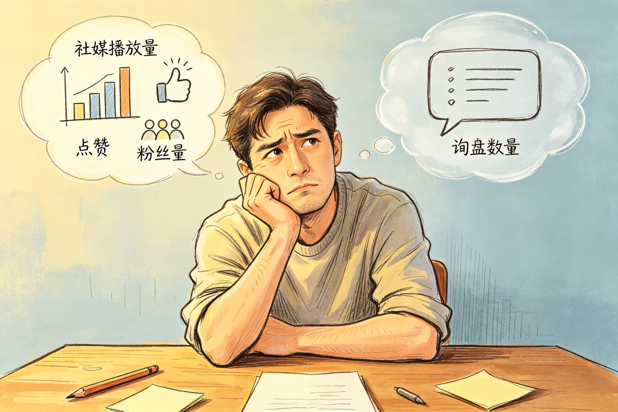 粉丝再多不如询盘一个